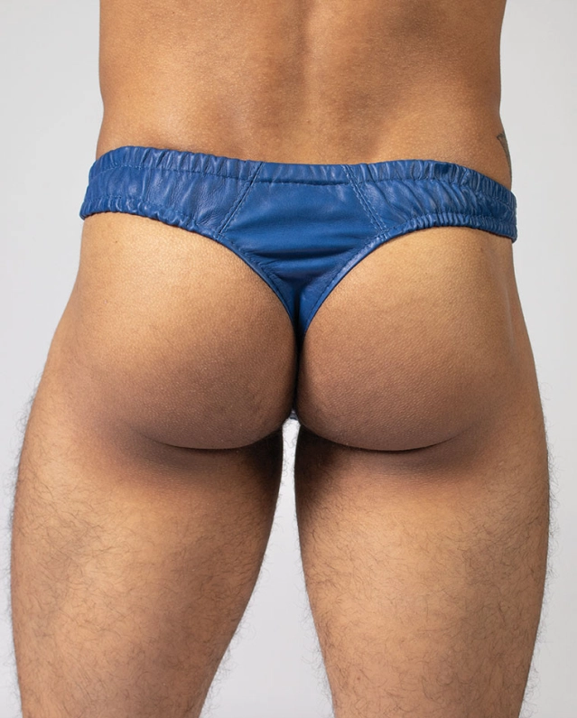 THONG IEM EN CUIR MICROPERFORÉ