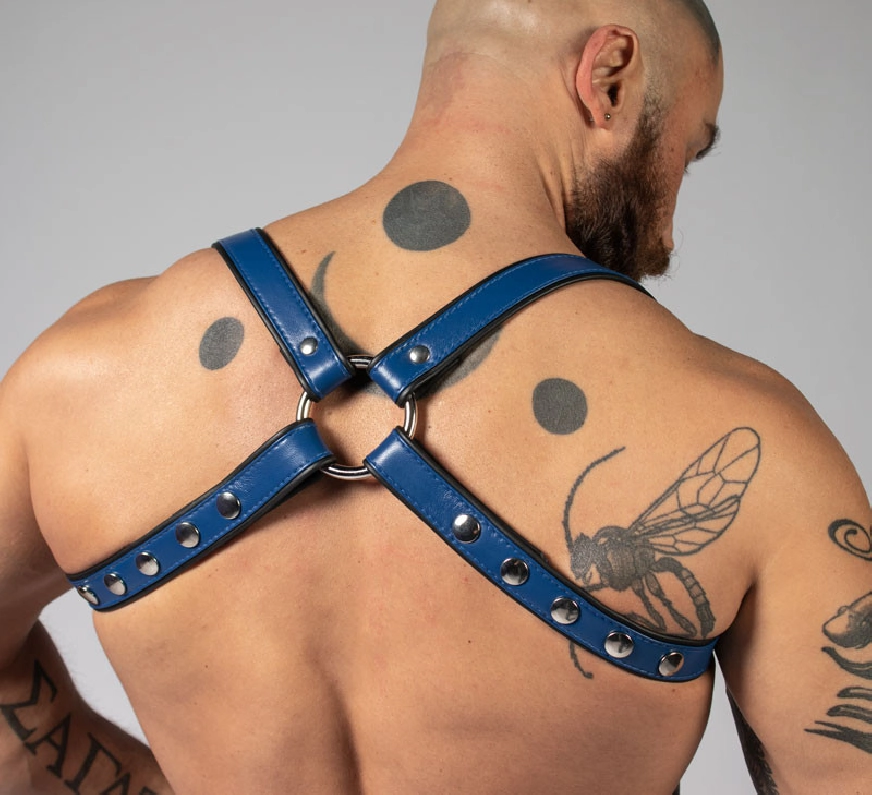 HARNAIS BUTTERFLY CUIR COULEUR