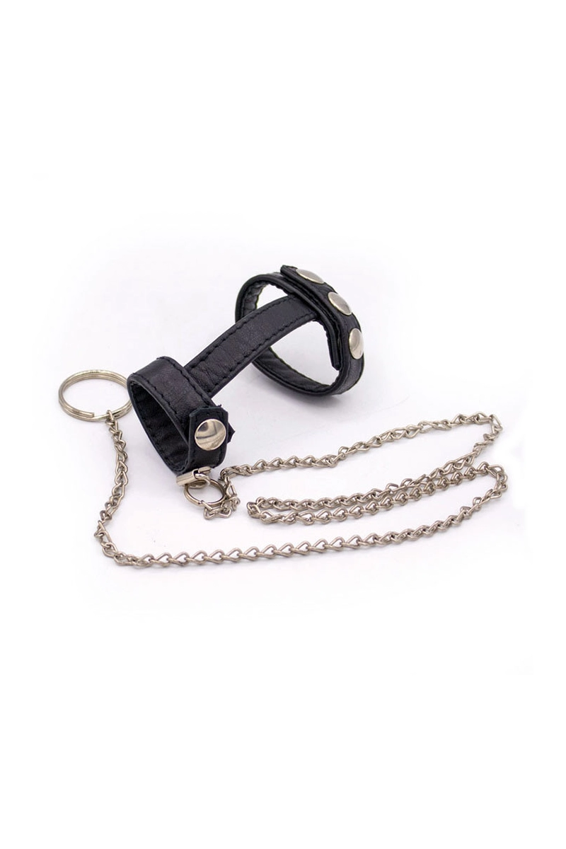 COCKSTRAP AVEC LAISSE