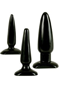 SET DE 3 BUTT PLUGS COLT