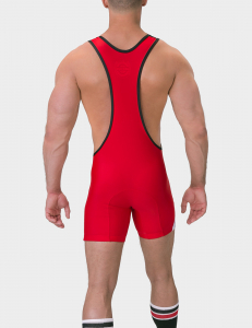 COMBINAISON DE LUTTE LUCKENWALDE NOIR/BLANC/ROUGE BARCODE