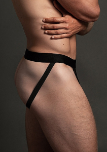 JOCKSTRAP RESILLE NOIR