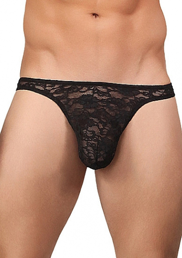 LACE BONG THONG