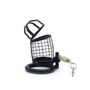 CAGE CHASTETÉ COURBÉE GRILLAGÉE