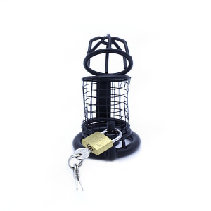 CAGE CHASTETÉ COURBÉE GRILLAGÉE