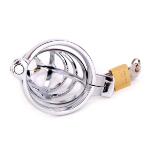 CAGE CHASTETE CHROME FINE