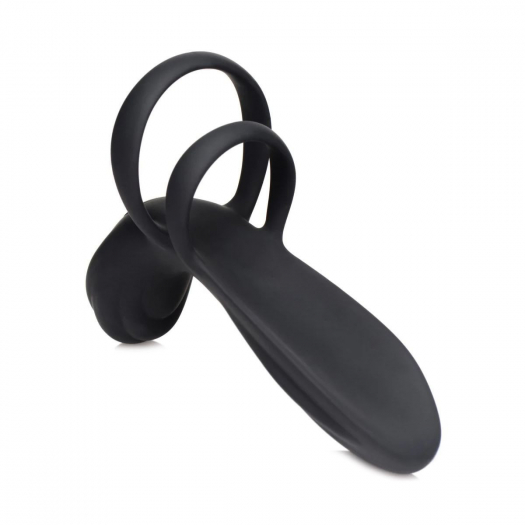 COCK-STRAP DOUBLE CONTROL VIBRANT