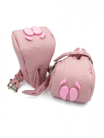 MOUFLES COCHON EN CUIR MrB