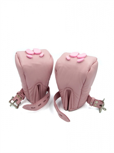 MOUFLES COCHON EN CUIR MrB