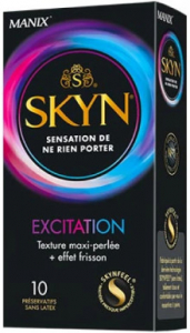 MANIX SKYN EXCITATION X10