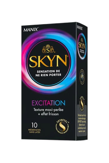 MANIX SKYN EXCITATION X10