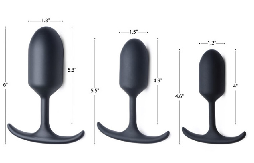 BUTT PLUG LESTÉ HEAVY HITTERS 6.6