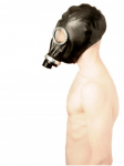 MASQUE A GAZ NOIR GP5