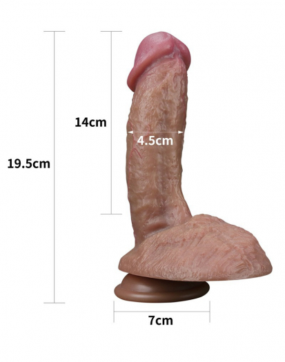 GODE REALISTE LOVETOY 19CM