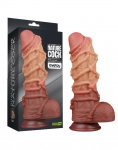 GODE LOVETOY EXTREME AVEC MOTIF CORDES 27CM