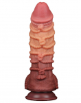 GODE LOVETOY EXTREME AVEC MOTIF CORDES 27CM