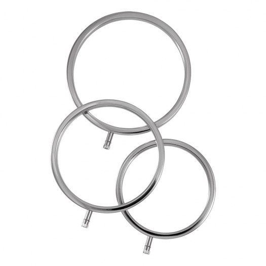 SET DE 3 COCKRINGS ELECTRASTIM EN ALUMINIUM