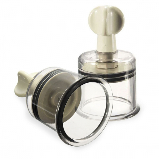 VENTOUSES À SEINS 60MM – BLANCHES