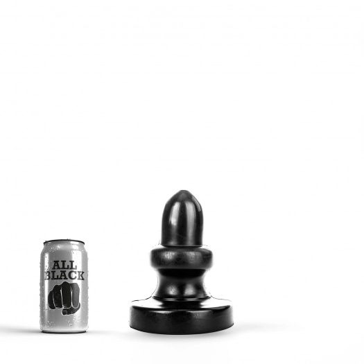 BUTTPLUG PLUNGER DE ALL BLACK