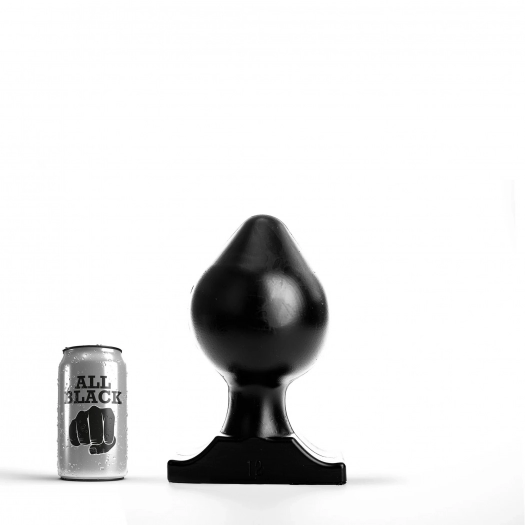 BUTTPLUG DOUZE DE ALL BLACK