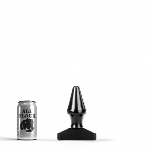BUTTPLUG POP 6 DE ALL BLACK