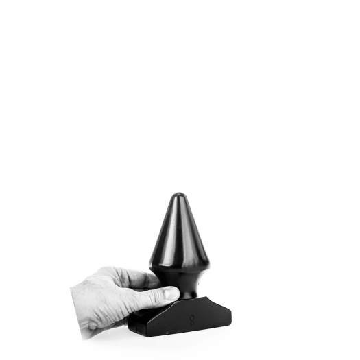 BUTTPLUG POP 8 DE ALL BLACK