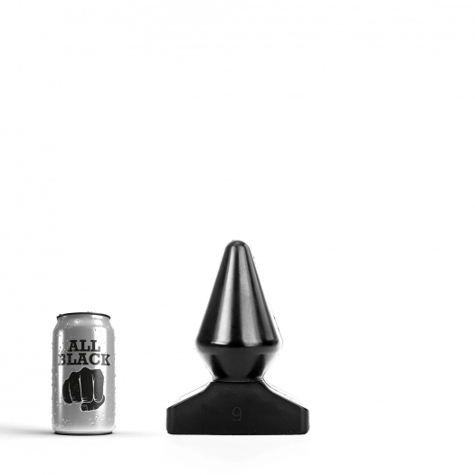 BUTTPLUG POP 9 DE ALL BLACK