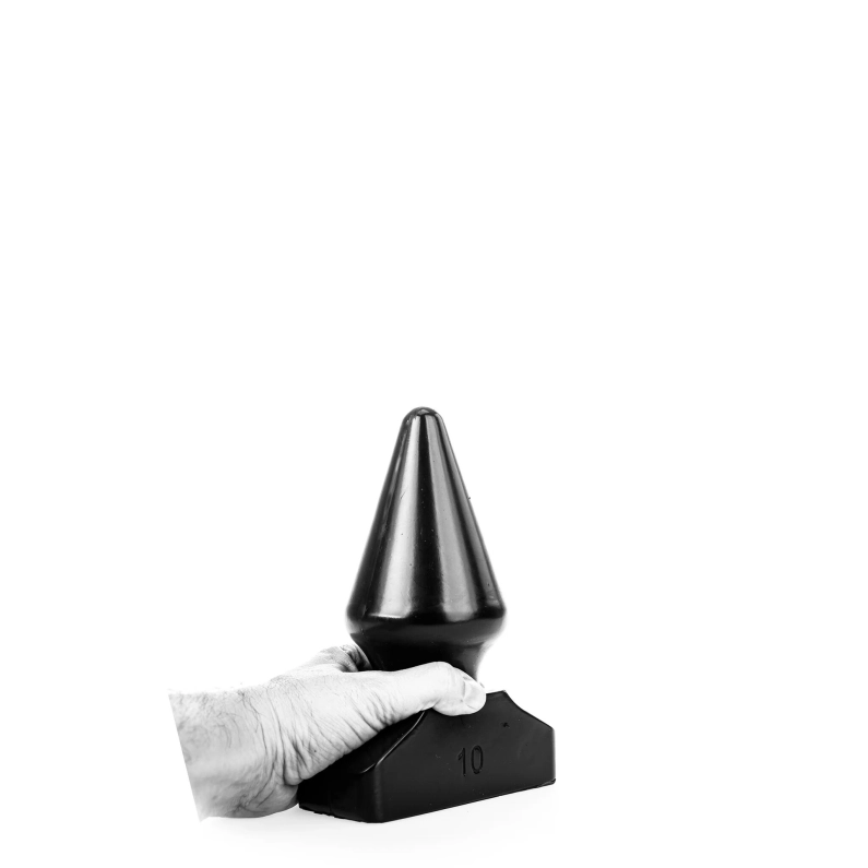 BUTTPLUG POP 10 DE ALL BLACK