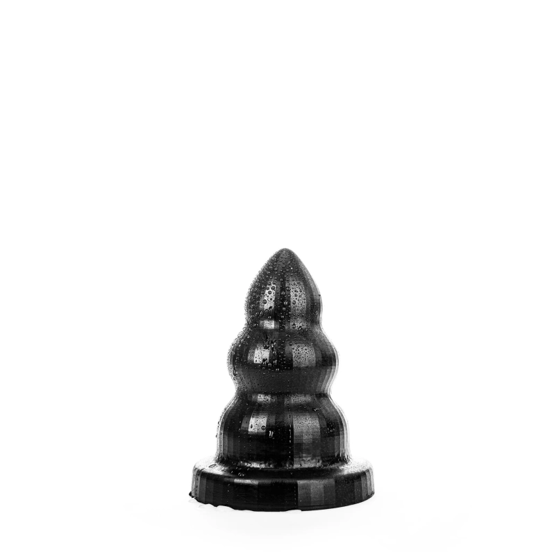 BUTTPLUG TRIPLE PLEASURE S DE ALL BLACK