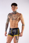 SHORT POUCH NOIR ET JAUNE MRB NEOPRENE
