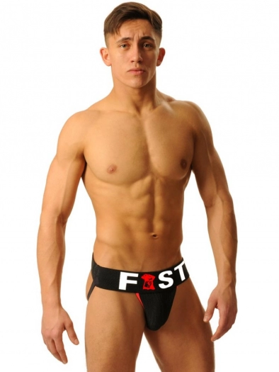 JOCKSTRAP LOGO FIST NOIR