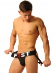 JOCKSTRAP LOGO FIST NOIR