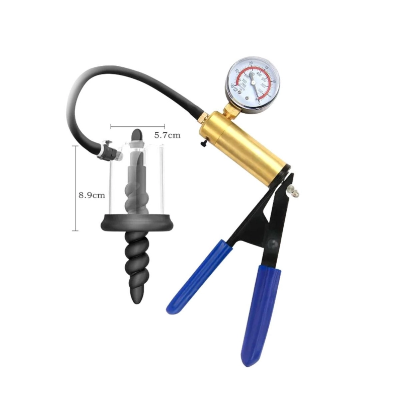 POMPE ROSEBUD AVEC PISTOLET EN LAITON