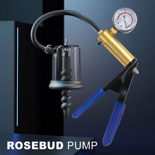 POMPE ROSEBUD AVEC PISTOLET EN LAITON