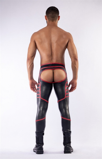 JEANS NEOPRENE OPEN BACK DE MISTER B