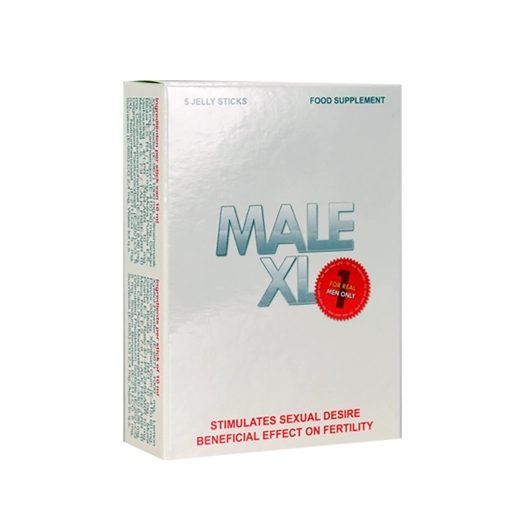 5 SACHETS DE GEL À BOIRE MALE XL
