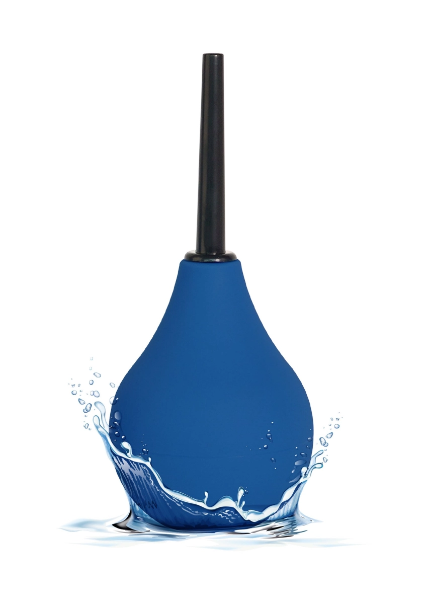 PETITE POIRE A LAVEMENT - BLEUE