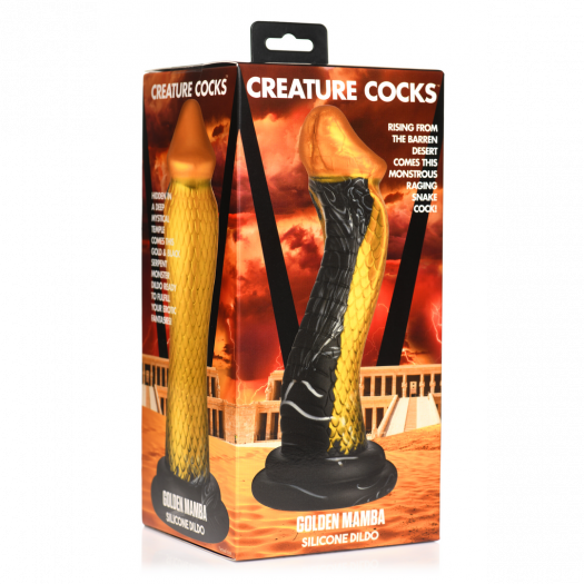 GODE CREATURE COCKS GOLDEN SNAKE