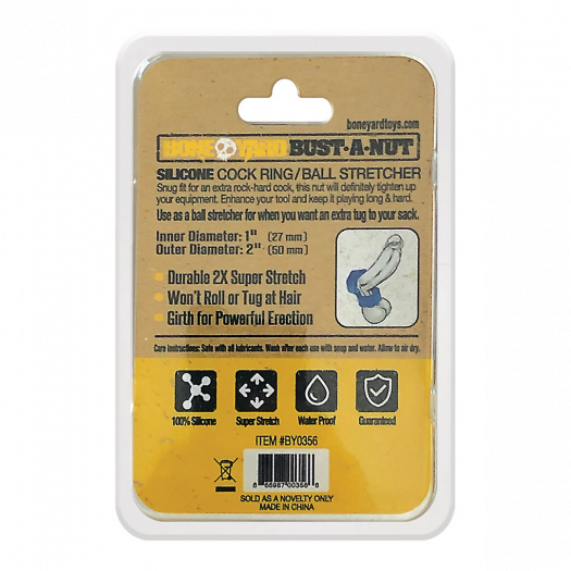 COCKRING BONEYARD BUST-A-NUT – BLEU