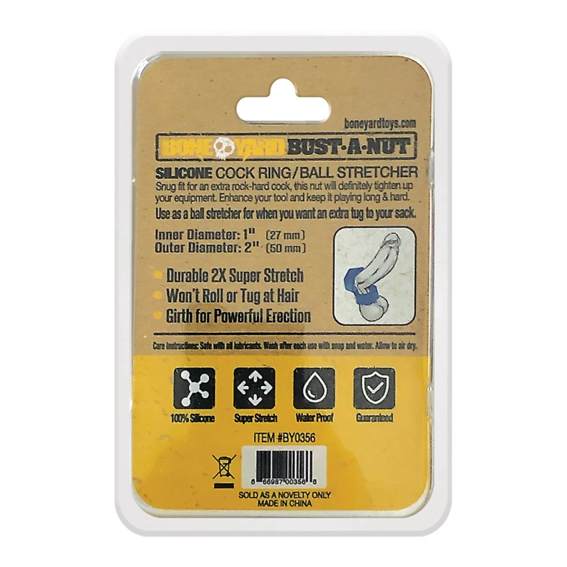 COCKRING BONEYARD BUST-A-NUT – BLEU