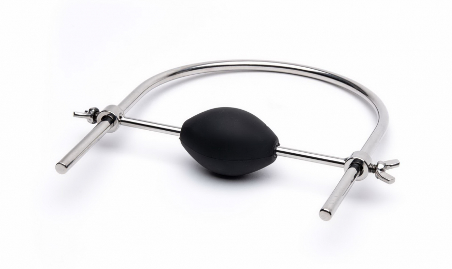 BAÎLLON MORS EN ACIER ET SILICONE