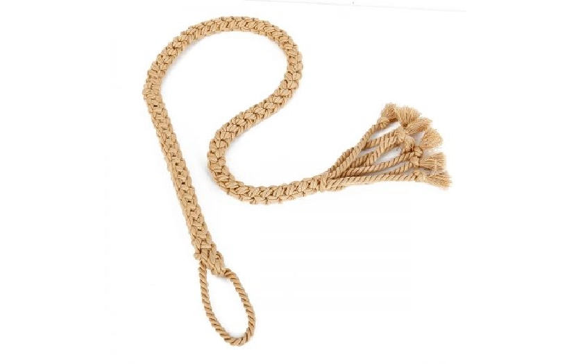 FOUET CORDE TRESSÉE