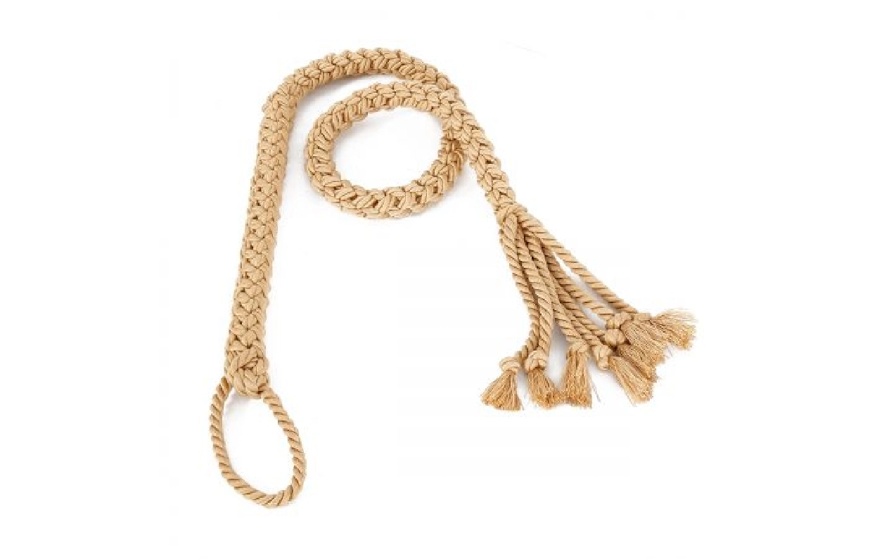 FOUET CORDE TRESSÉE