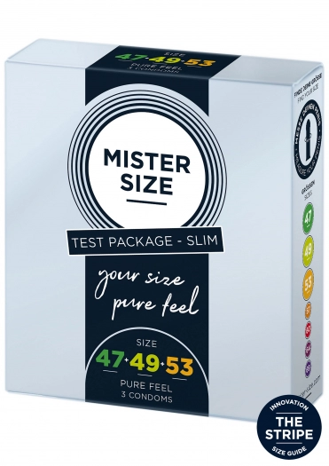 PACK DE TEST MISTER SIZE 47-49-53