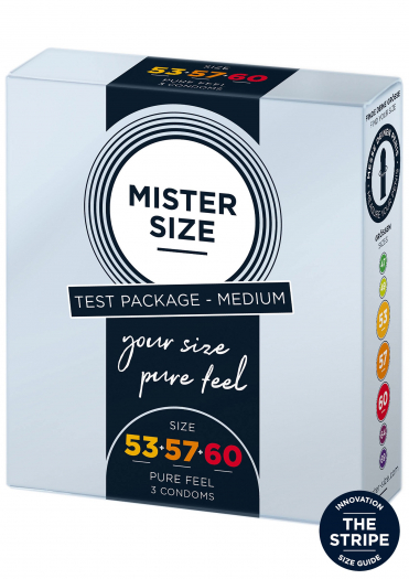 MISTER SIZE 53-57-60 TEST PACK