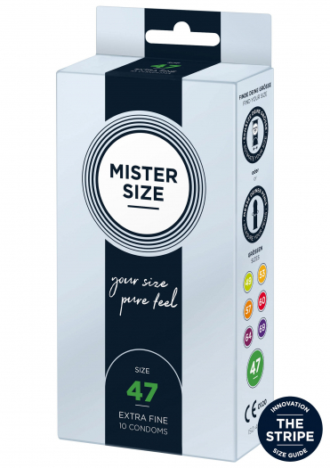 PRÉSERVATIFS MISTER SIZE