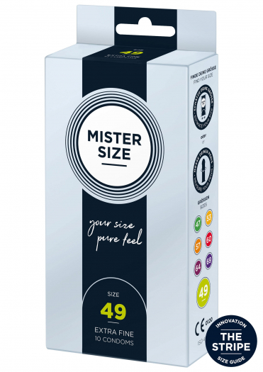 PRÉSERVATIFS MISTER SIZE