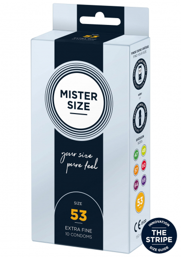 PRÉSERVATIFS MISTER SIZE