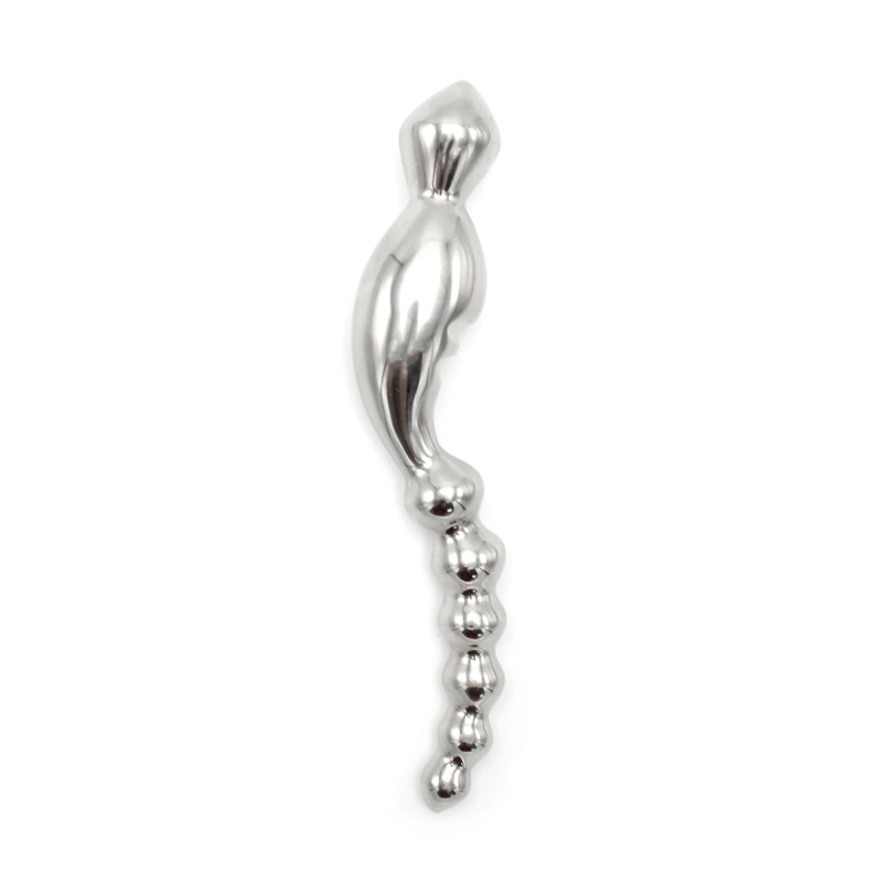 GODE INCURVÉ ET CRANTÉ EN ACIER INOXYDABLE