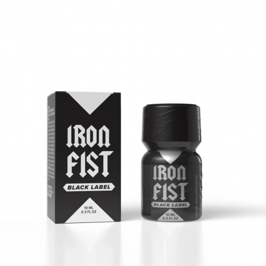 POPPERS IRON FIST BLACK LABEL – 10 ML